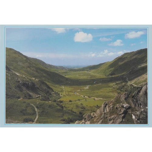 1358 - 20th century postcards, mostly topographical together with an Auto 100 World's Greatest Car stamp co... 