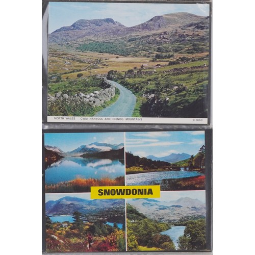 1358 - 20th century postcards, mostly topographical together with an Auto 100 World's Greatest Car stamp co... 