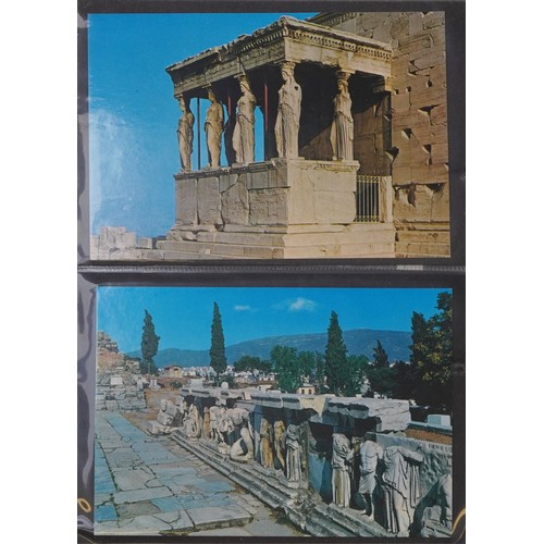 1358 - 20th century postcards, mostly topographical together with an Auto 100 World's Greatest Car stamp co... 