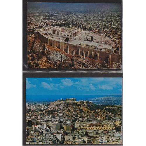 1358 - 20th century postcards, mostly topographical together with an Auto 100 World's Greatest Car stamp co... 