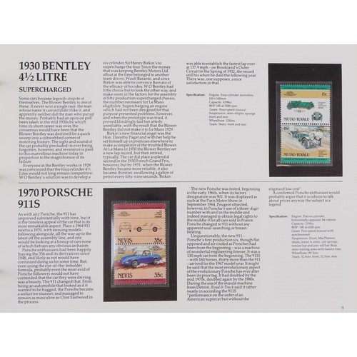 1358 - 20th century postcards, mostly topographical together with an Auto 100 World's Greatest Car stamp co... 