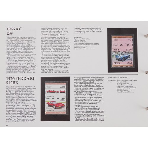 1358 - 20th century postcards, mostly topographical together with an Auto 100 World's Greatest Car stamp co... 