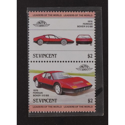 1358 - 20th century postcards, mostly topographical together with an Auto 100 World's Greatest Car stamp co... 