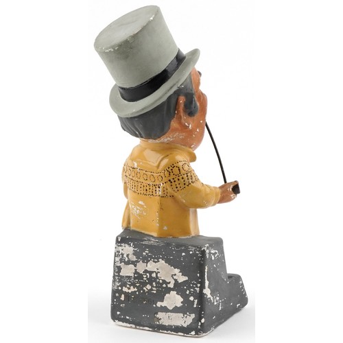  Early 20th century Wills & Sons Fine Shagg plaster shop display advertising figure, 34cm high.