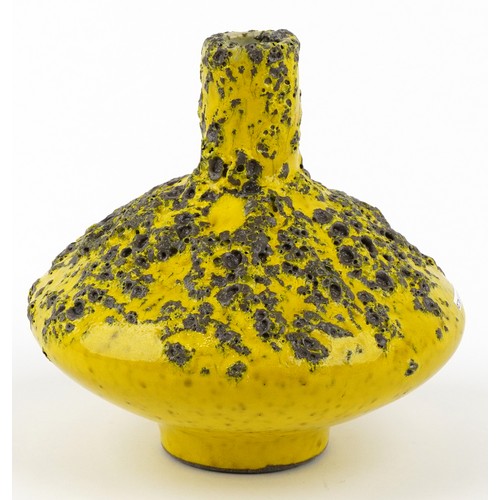  Otto Keramik West German pottery fat lava vase, 16cm high.