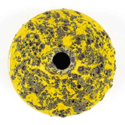  Otto Keramik West German pottery fat lava vase, 16cm high.