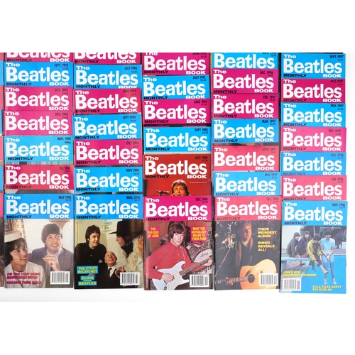 Large collection of vintage The Beatles Book monthly magazines - 1988/1997.