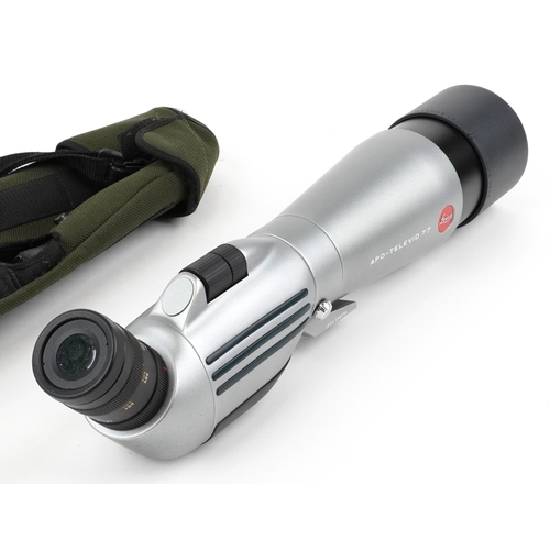  Leica APO - Televid 77 spotting scope, serial number 2052103, with Leica protective case, 46cm in le... 