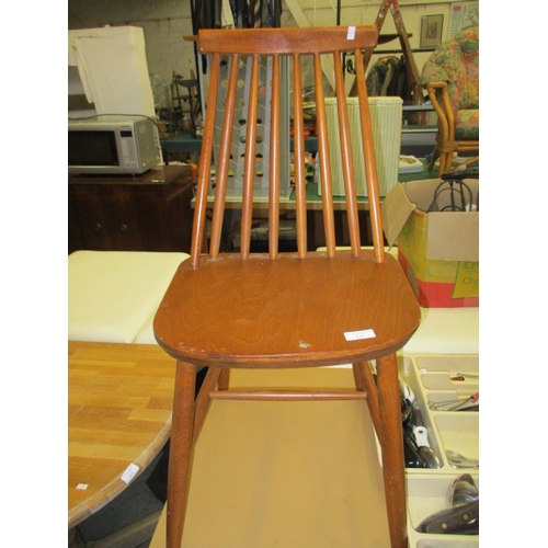 215 - BEECH STICK COMB BACK CHAIR