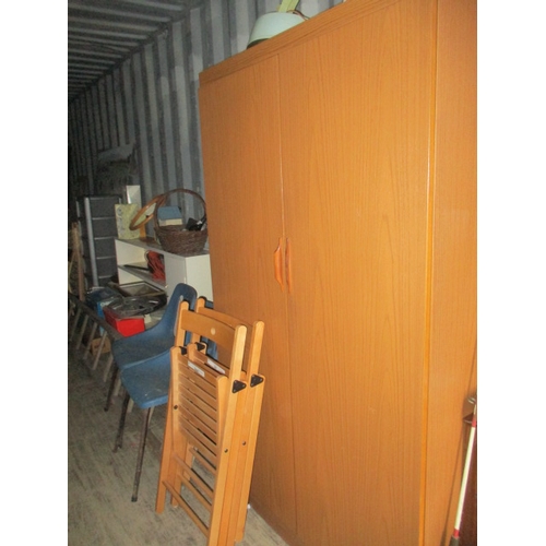 676 - EUROPA GENTS 2 DOOR WARDROBE