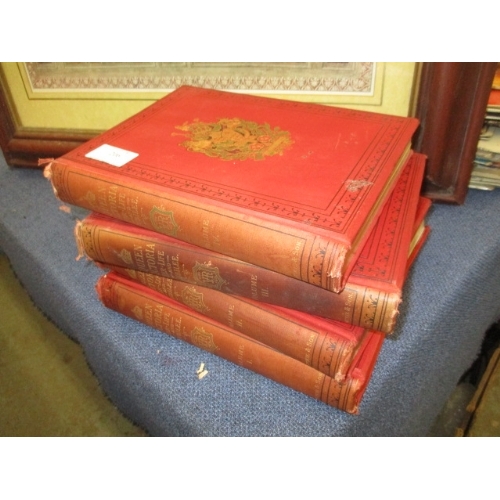 134 - QUEEN VICTORIA HER LIFE AND JUBILEE VOL 1-4 BOOKS