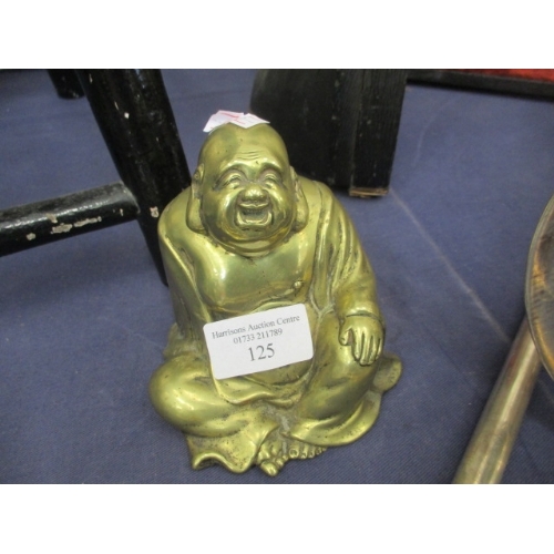 125 - BRASS BUDDHA