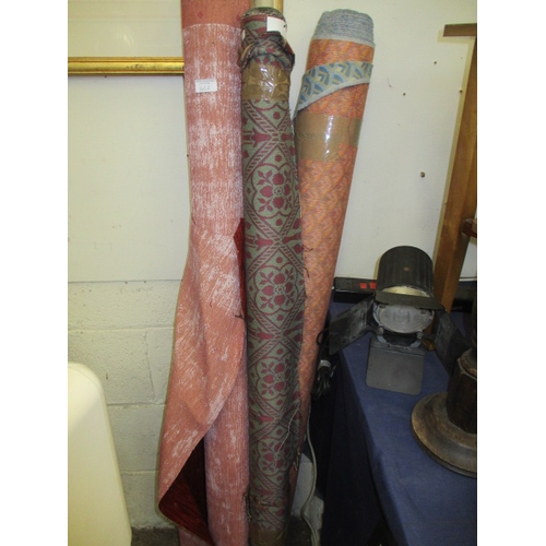 162A - 3 ROLLS OF UPHOLSTERY FABRIC