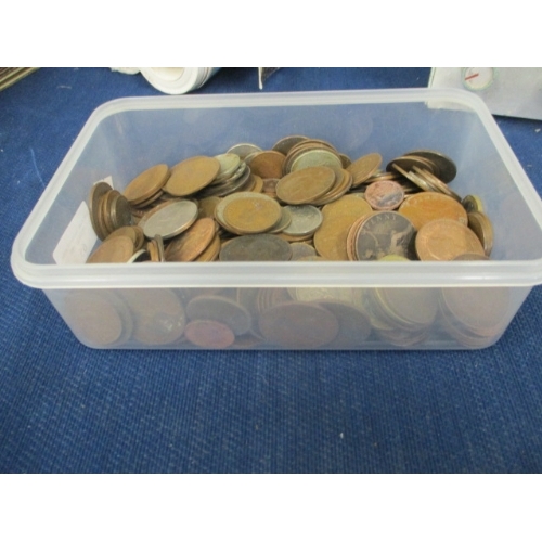 65 - TUB OF MIXED BRITISH COINS