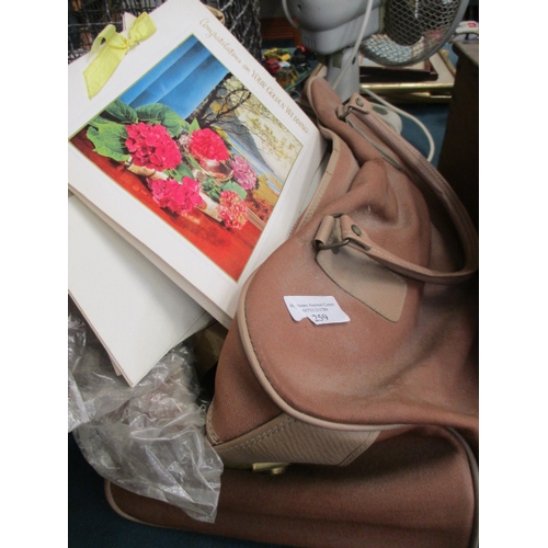 259 - SHOPPING BAG AND CARD EPHEMERA