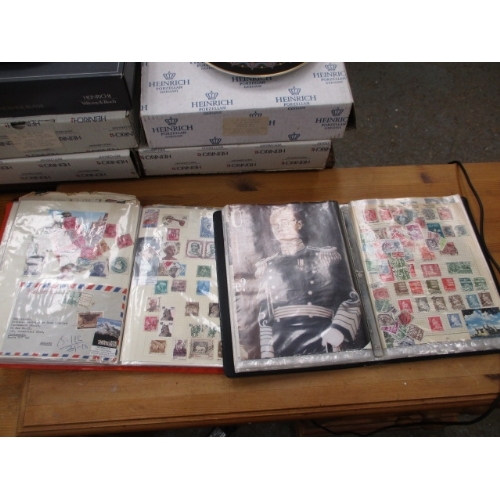 386 - 2 ALBUMS OF WORLD STAMPS