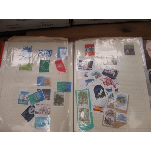 386 - 2 ALBUMS OF WORLD STAMPS