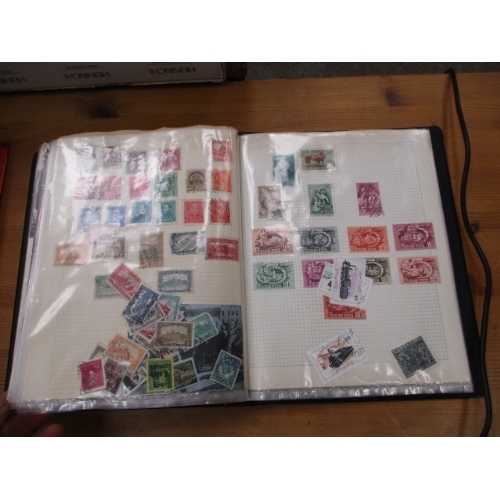 386 - 2 ALBUMS OF WORLD STAMPS