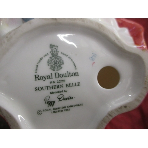 10B - ROYAL DOULTON  HN2229 1ST EDITION 1950'S SOUTHERN BELL