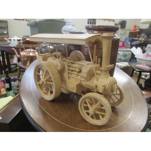 276 - MATCHSTICK MODEL STEAM ENGINE