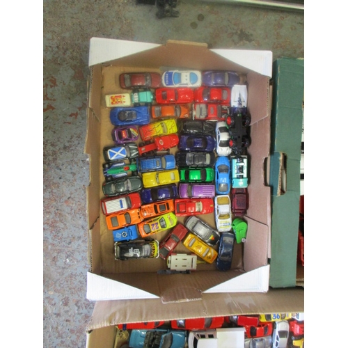 447 - SEVERAL BOXES OF PLAYWORN CARS