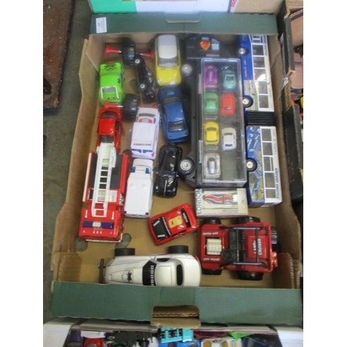 447 - SEVERAL BOXES OF PLAYWORN CARS