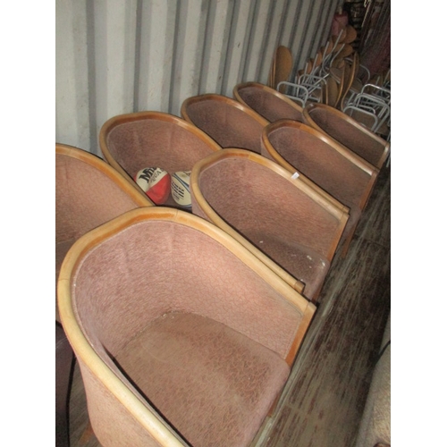 567 - 8 TUB CHAIRS