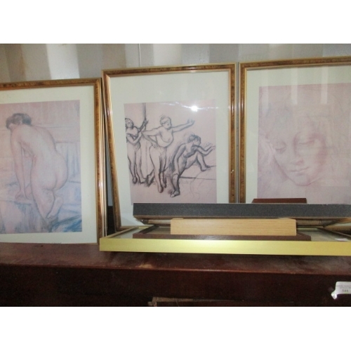 547 - SELECTION OF FRAMED AND GLAZED PRINTS