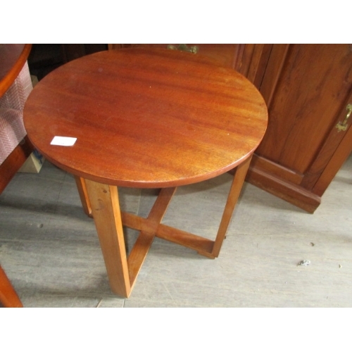 550 - SOLID TEAK OCCASIONAL TABLE