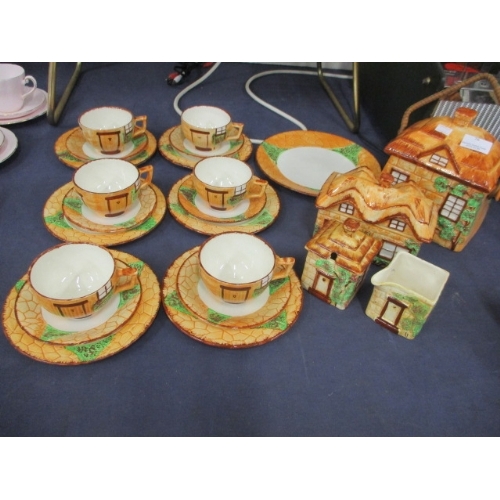 82 - WESTMINSTER POTTERY COTTAGE WARE TEASET