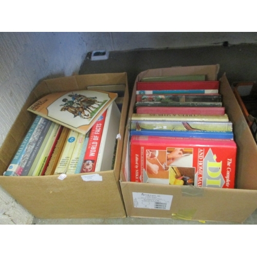 135 - 2 BOXES OF MIXED BOOKS