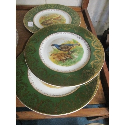 150 - 6 MYOTT'S BIRD PLATES