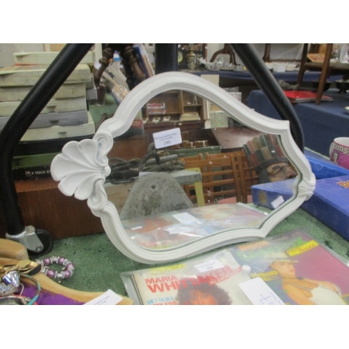 199 - ART NOUVEAU SHAPED MIRROR