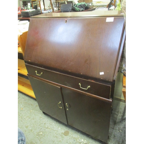 339 - REMPLOY WRITING BUREAU IN DARK STAIN