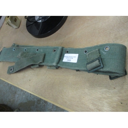 95 - BRITISH ARMY JUNGLE GREEN UTILITY WEBBING BELT