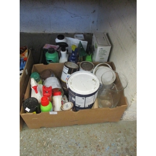 131 - SHED ITEMS - SPRAYS, PAINTS ETC