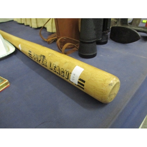 88A - SUPER LEAGUE WOODEN BASEBALL BAT