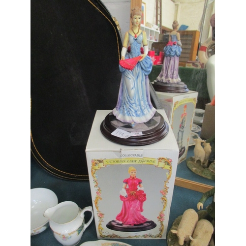 64 - VICTORIAN LADY FIGURE 'LILLY' WITH BOX