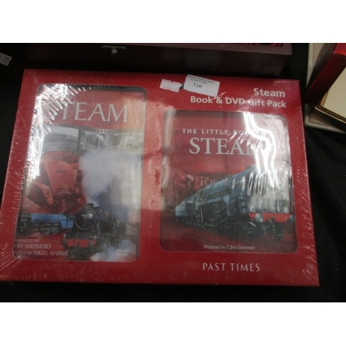 120 - STEAM BOOK AND DVD GIFT PACK, SEALED