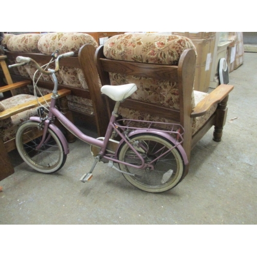 129 - RETRO  RALEIGH ' BIANCA' GIRLS BIKE