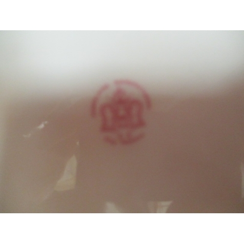 40 - PORCELAIN DELICATE FRETWORKED BOWL, BASKET WEAVE, SIGNED UNDERNEATH