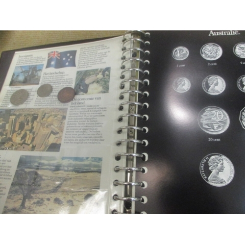 39 - MUNTEN AND LURDEN ASIAN COIN COLLECTION BOOK WITH CONTENTS OF SOME COINS