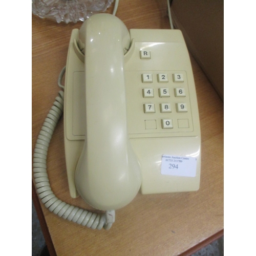 88 - RETRO YELLOW BRITISH TELECOM PHONE