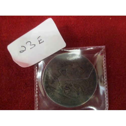 54D - 1820 GEORGE III CROWN