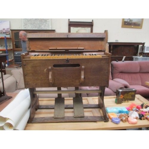 Portable reed online organ