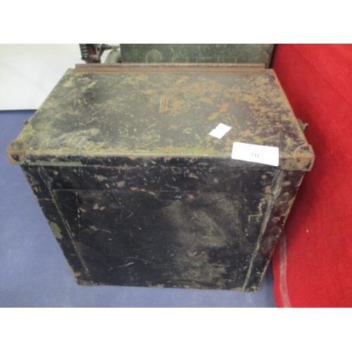 102 - BLACK METAL AMMO BOX