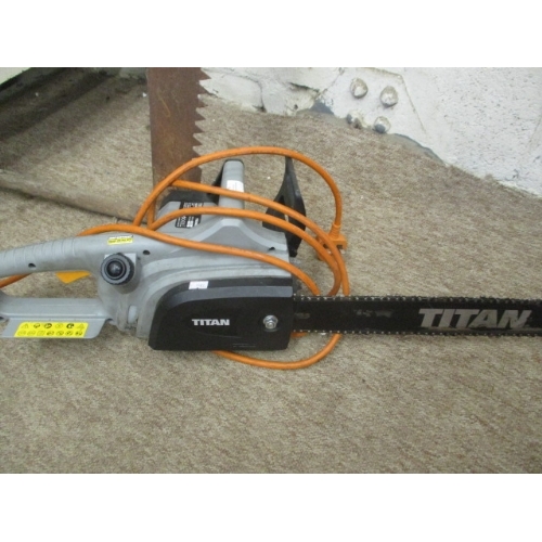 201 - TITAN ELECTRIC CHAINSAW