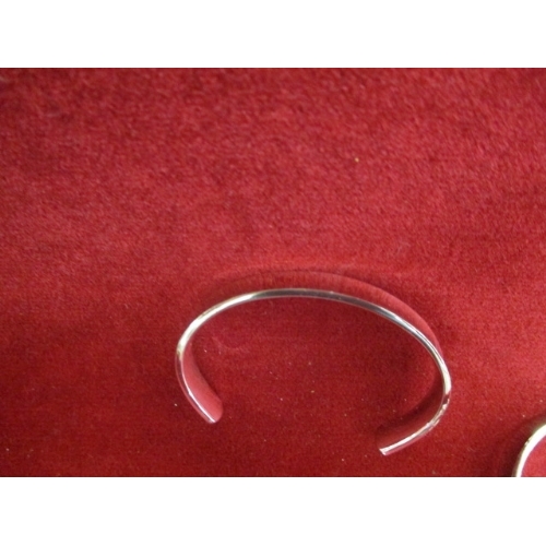 11A - 4 X 925 SILVER BANGLES