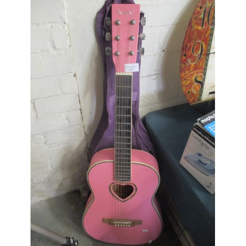 candy rox pink guitar