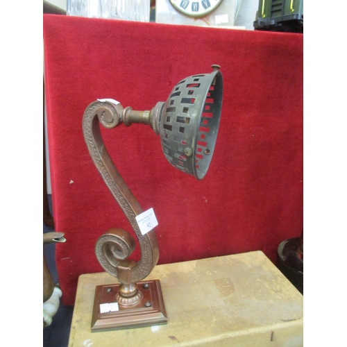 92 - VINTAGE HEAVY COPPER WALL LIGHT